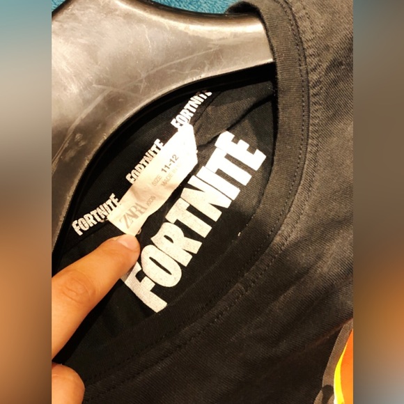 Black top from Zara, Kids Section! Full sleeves! - Picture 2 of 2